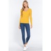 Slickblue Women's Viscose Rib Sweater, V-Neck & Lightweight Knit, Casual Pullover, Multiple Color Options, S-L - 2 of 4