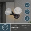 VAXCEL 2 Light Outdoor Security Flood Light with Adjustable Heads - Switch Controlled - 3 of 4
