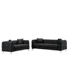 Contemporary  with Deep Button Tufting Dutch Velvet -Morden Fort - 3 of 4