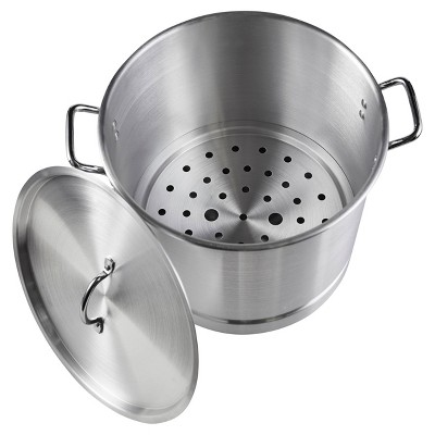 IMUSA Steamer Set Containing a 28qt and 10qt Steamer