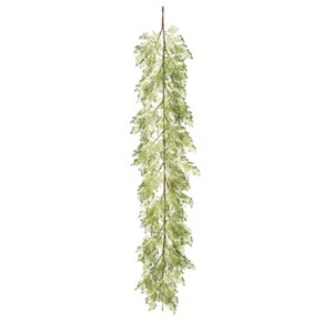 Transpac Artificial 72 in. Green Christmas Dream Artificial Garland - 1 of 2