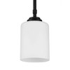 Craftmade Lighting Stowe 1 - Light Pendant in  Flat Black - 2 of 4