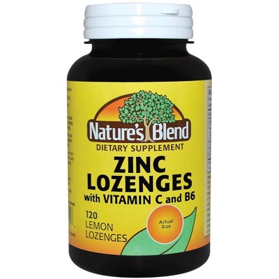 Nature's Blend 171 Zinc Lozenges with Vitamin C Lemon Flavor (Each)