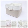 Unique Bargains Fabric Collapsible Spacious Capacity Easy to Clean Storage Bins - 2 of 4