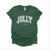 Simply Sage Market Jolly Vibes Varsity Thick Outline Short Sleeve Tee - 2 of 4