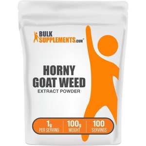 BulkSupplements Horny Goat Weed Powder 500 Grams - 1 of 4