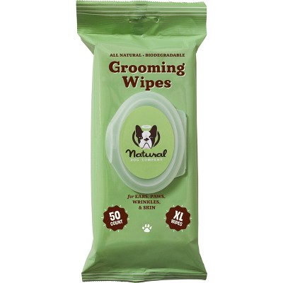 Natural Dog Company Grooming Dog Wipes Xl 50ct Target