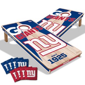 NFL New York Giants 2'x4' Wood Toss Game Set - 1 of 4