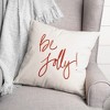 Creative Products Be Jolly 16 x 16 Spun Poly Pillow - 3 of 3