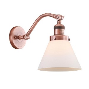 Cone - 1 Light Wall Sconce In Industrial Style-11.5 Inches Tall and 8 Inches Wide - 1 of 1