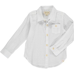 Boy's Atwood Long Sleeve Woven Collared Shirt - ME & HENRY - 1 of 4