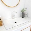 vidaXL Wash Basin Bath Sink Built-in Basin Vanity Sink Small Bathroom Sink SMC - 2 of 4