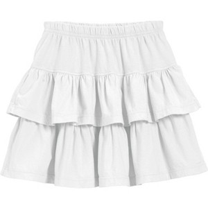 City Threads USA-Made Cotton Soft Girls Jersey Tiered Skirt - 1 of 3