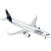 Airbus A321neo Commercial Aircraft "Lufthansa" White with Dark Blue Tail "Gemini 200" Series 1/200 Diecast Model by GeminiJets - 2 of 3