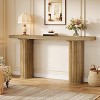 Hommoo Farmhouse Narrow Console Table - 3 of 4