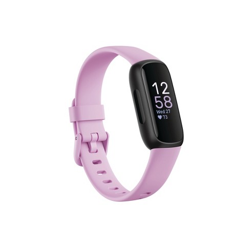 Fitbit Inspire 3 Activity Tracker - Black With Lilac Bliss Band