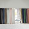 Gracie Mills Elroy Twist Tab Lined Faux Silk Window Curtain Panel - 3 of 4