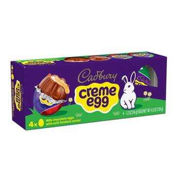 Cadbury Creme Easter Egg - 4.8oz/4ct