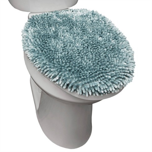 Teal toilet shop lid cover