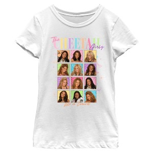Girls The Cheetah Girls Colorful Portrait Grid T Shirt - 1 of 4