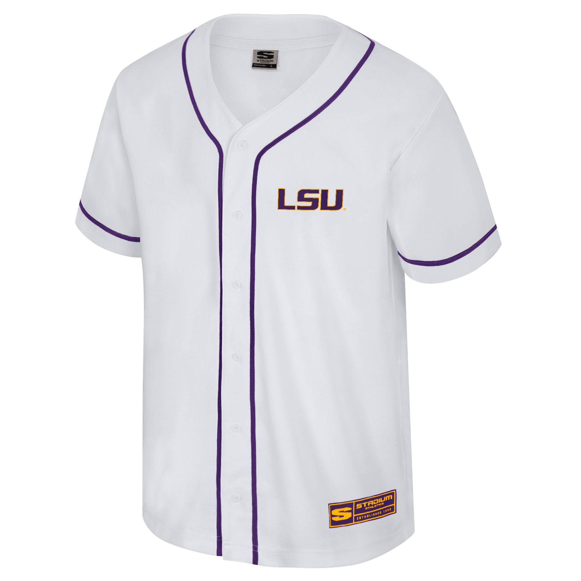NCAA LSU Tigers Mens' Baseball Jersey