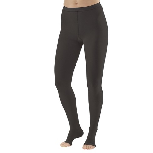 Womens Compression Leggings 20-30mmHg for Swelling & Edema - Black