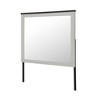 FONTOI Large Scale Avery Mirror Sleek Wood Frame Dresser Attached Stylish Modern Home Accent for Bedroom or Living Room, Beige, 44.76"*1.69"*38.86" - 3 of 4