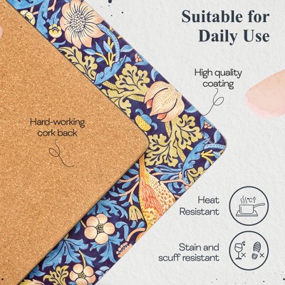 Morris and Co for Pimpernel Strawberry Thief Placemats - Thumbnail 4