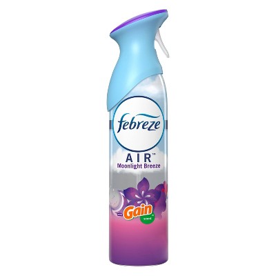 Febreze Odor-Eliminating Air Freshener with Gain Moonlight Breeze Scent - 8.8 fl oz