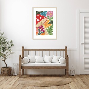 Amanti Art Wild Garden 3 by Madelen Klingeroth Wood Framed Wall Art Print - 1 of 4