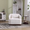 CAVINAS 360 Degree Swivel Chair, Swivel Barrel Chair, Single Sofa Chair, Comfy Round Accent Chair for Living Room, Leisure Arm Chair for Bedroom - 2 of 4