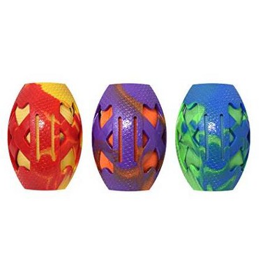 Multipet Multi-Armor Football 5.5" Dog Toy