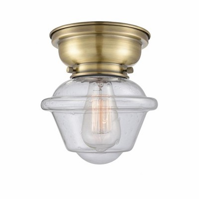 Oxford - 1 Light Flush Mount In Traditional Style-7.15 Inches Tall and 7.5 Inches Wide