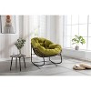 CAVINAS Rocking Chair Outdoor Rattan Glider Rocker Chair Accent Chair Reading Chair Comfy Chair - 3 of 4