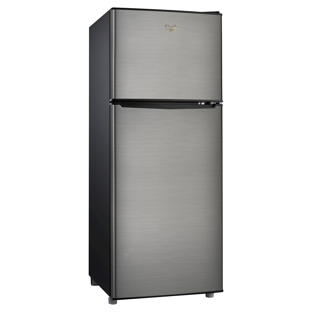 Whirlpool 4.6 cu ft Compact Refrigerator - Stainless Steel BCD-133V62