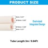 Unique Bargains Waterproof Heat Preservation Insulation Split Copper Wire Foam Tube - 2 of 4