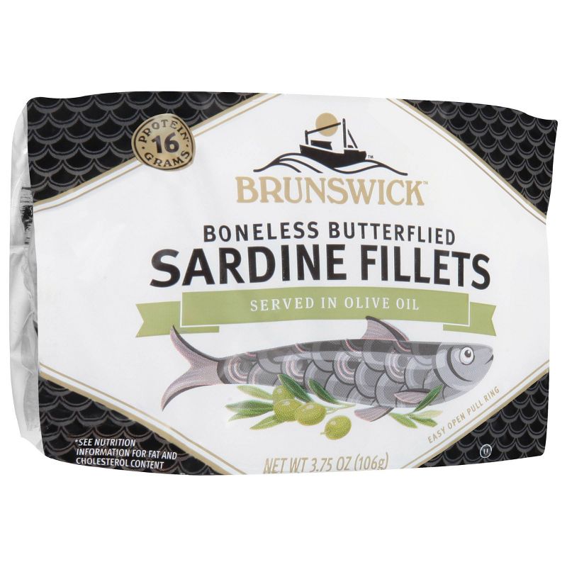 Brunswick Sardines in Olive Oil - 3.75oz, 3 of 6