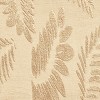 Collections Etc Leaf Stretch Ruffle Furn Cover - 3 of 3