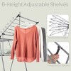 Home-Complete Clothes Drying Rack with 24 Rails - image 4 of 4