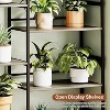 Homhougo 5 Tier Book Shelf, Open Large Metal Frame Display Shelves, Industrial Bookshelves and Bookcases with Metal Frame,Modern Tall Bookcases - 4 of 4