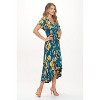 WEST K Women's Georgia Faux-Wrap Maxi Dress with High-Low Hem and Tie Waist - 2 of 4