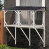 KTMBDW Cat Catio, Cat Window Perch for Large Indoor Cats - for Sunbathing, Napping&Overlooking, Wooden Window Hammock for Outdoor Sights Scents,Sounds - 2 of 4