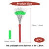 Unique Bargains Silicone High Wear Resistance Elasticity Weather Resistance Fishing Bobber Stops 200 Pcs - 3 of 4