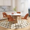 PU Leather Dining Chairs Set Of 4, Modern Kitchen Dining Room Chairs with Padded Seat Waterproof Non-Slip, Comfortable Dinner Chairs - 2 of 4