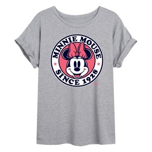 Women's - Disney - Minnie Mouse Oversized Graphic T-Shirt - 1 of 4