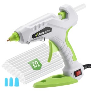 Unique Bargains Art and Crafts Tool 60W/100W Dual Temperature Smart Power-off Hot Glue Gun - 1 of 4
