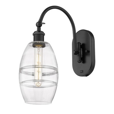 Vaz - 1 Light Arm Swivels Side to Side Wall Sconce In Industrial Style-11.63 Inches Tall and 5.88 Inches Wide