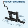 ATV/UTV Tractor 1-Point Lift,Manual Implement Lift, for Agricultural Implements Like Disc Plows, Cultivators, Box Blades and More - 4 of 4
