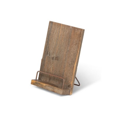 Park Hill Collection Aged Wooden Cookbook Stand