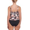 Women's Mixed Print Tankini Swimsuit Top - LASCANA - 2 of 4